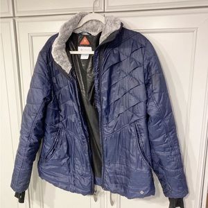 COLUMBIA Purple Omni Shield Fleece Lined Jacket - Size XL